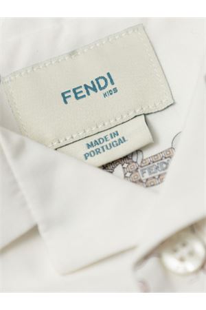 Camicia con stampa FENDI KIDS | BMC088AVW9F0ZA0